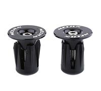 Alomejor Tapones Manillar Bicicleta,2 Unidades Tapones Manillar Aluminio Ligero y Duradero para Ciclistas urbanos y montaña