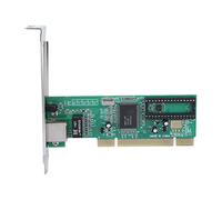 Alomejor Tarjeta de Red PCI, Compatible con RTL8169 | Conectores chapados en oro, uso versátil, funciona con varios chasis, admite sistemas principales