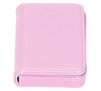 Alomejor Tarjetero de Visita Diseño Elegante Gran Capacidad para Gerentes de Oficina Cuero de PU Portátil para Hombres y Mujeres (001#)