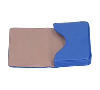 Alomejor Tarjetero de Visita Diseño Elegante Gran Capacidad para Gerentes de Oficina Cuero de PU Portátil para Hombres y Mujeres (001#)