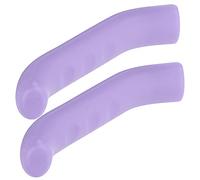 Alomejor Techo de palanca de freno para bicicleta ergonómico con diseño de resistencia al desgaste, 2 piezas para las bicicletas de carretera y de montaña (PURPLE)