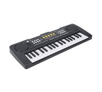 Alomejor Teclado Electrónico de 37 Teclas, Material ABS, Divertido Piano Musical de Juguete con Función de Acordes Simple, Niños y Principiantes