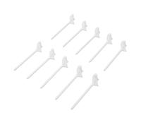 Alomejor Tees de Golf, 10 Piezas de Diseño Inclinado sin Fricción de 3,25 Pulgadas, Probado por Robot para Reducir el Giro de la Bola y Aumentar la Distancia de Conducción, para