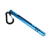 Alomejor Termómetro de Pesca Stream Diseño de Clamp/Holder de Bolsillo con Carcasa de Aleación de Aluminio Resistente Rango de Temperatura de 40 ℃ para Entusiastas de la Pesca con Mosca Peso de 1,2