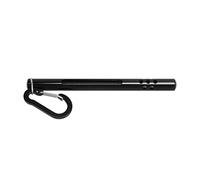 Alomejor Termómetro de Pesca Stream Diseño de Clamp/Holder de Bolsillo con Carcasa de Aleación de Aluminio Resistente Rango de Temperatura de 40 ℃ para Entusiastas de la Pesca con Mosca Peso de 1,2