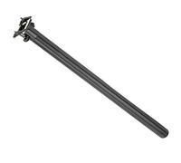 Alomejor Tija de silln de Bicicleta Tubo de Asiento de Bicicleta de aleacin de Aluminio 33,9mm Tija de silln de Ciclismo Plegable Tubo de silln de Bicicleta de montaa de Carretera(Negro)