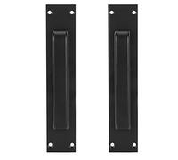 Alomejor Tirador de Puerta Corredera de Aleación de Aluminio, Accesorio de Hardware Duradero para Puerta de Madera, Balcón, 2 Unidades/juego para Puertas de Casa