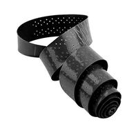 Alomejor Tiro con Absorbe el Sudor Banda Elástica Resistente Al Desgaste para de Cinta de Agarre Tenis Bádminton (Black)