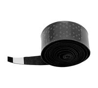 Alomejor Tiro con Absorbe el Sudor Banda Elástica Resistente Al Desgaste para de Cinta de Agarre Tenis Bádminton (Black)