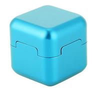 Alomejor Titular de Tiza de Aluminio portátil Mini Cue Tip Billar Pool Tizas Carrier Case para Billiard Cue Billiard Accesorio(Blue)