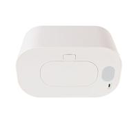 Alomejor Toallero para niños con temperatura, carga inalámbrica para coche de gran capacidad, material confiable para no ser seguro y conveniente (WHITE)