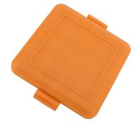 Alomejor Toastie Maker Cocción Rápida para Sándwich en Microondas Inalámbrico Seguro de Usar para el Desayuno con Platos Antiadherentes para Refrigerios Rápidos Material de Silicona (1) (ORANGE)