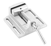 Alomejor Tornillo de Banco Industrial de Alta Resistencia de 2,5" con Varilla Guía para un Movimiento Suave de la Mandíbula, Herramienta de Maquinista