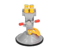 Alomejor Tornillo de Banco para Tallar con Ventosa, Mini Taladro Portátil para Escritorio, Rotación de 360 grados, Diseño Duradero, 230g