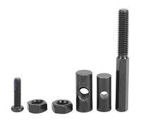 Alomejor Tornillo de Bloqueo del Eje para Scooter Eléctrico MAX G30, Acero al Carbono, Kit de Varilla de Tracción Plegable