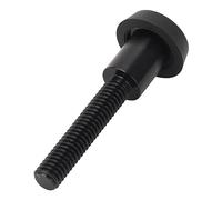 Alomejor Tornillos con Tapón Trasero para Taco de Billar, Protectores Inferiores de Aluminio, Extienden la Longitud del Taco, Mejoran el Control para Jugadores de Billar (Largo 71,5 mm / 2,8 pulgadas)