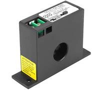 Alomejor Transductor de Corriente CA 0-50A Diseño Seguro | Alta precisión de detección, fácil instalación, salida de 0-5 V, material de carcasa ABS