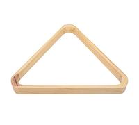 Alomejor Triángulo Billar Madera, Resistente y preciso Triángulo Snooker Rack de Madera para Jugadores Profesionales y Aficionados en Salones o competiciones