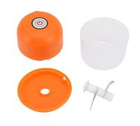 Alomejor Trituradora de Ajo Multifuncional, Picadora de Ajo Eléctrica Práctica para Varios Ingredientes (ORANGE)