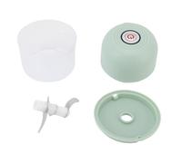 Alomejor Trituradora de Ajo Multifuncional, Picadora de Ajo Eléctrica Práctica para Varios Ingredientes (verde claro)