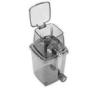 Alomejor Trituradora de Hielo Boilie Manual con Manivela, Batidora de Hielo para Barra de Cocina, Trituradora de Señuelos de Cebo de Pesca