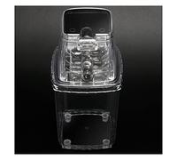 Alomejor Trituradora de Hielo Manual Portátil con Manivela para Uso Doméstico Al Aire Libre, Máquina Picadora de Hielo Raspada con Cuchillas de Acero Inoxidable para Fiestas, Capacidad de 1,25 L