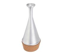 Alomejor Trompeta Muda Aleación de Aluminio Insonorizar Instrumento de Latón Silenciador Silencioso para Práctica o Rendimiento en el Hogar