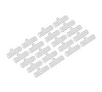 Alomejor Tubo en T de Pollo Duradero a Prueba de Fugas de 20 Piezas para Granjas Grandes, Accesorio en T de Fácil Instalación para la Industria de Cría de Aves de Corral (Tubo en de Cuatro Cuartos)