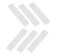 Alomejor Tuerca de Guitarra de Hueso de Ganado, Potenciador de Sonido Duradero para Mandolina Folk, 1/3/6/10 Uds., Reproductores de 2,0x0,2x0,4 Pulgadas (6PCS)