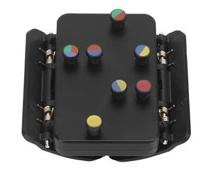 Alomejor Ukulele Clip-on Tuner with Learning Chords Guide - Beginner Ukulele Practice Assistant Tool, Easy-to-Use Uke Accessories for Kids and Adults, Black