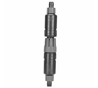 Alomejor Válvula de Control de Agua para Acuario, Conector de Liberación Rápida Duradero para Sistemas de Peceras, Material ABS, 1 Unidad (K-12/16mm)