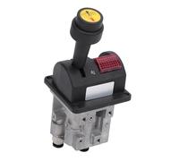 Alomejor Válvula de Control de Camión Volquete Válvula de Control Proporcional de Aluminio Accionada por Aire 3 Posiciones 0,06 a 0,12 MPa para Sistemas Hidráulicos en Camiones Volquete Semirremolques