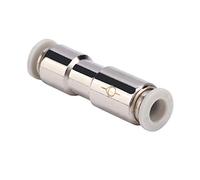 Alomejor Válvula de Retención de Conexión Rápida de Metal de para Atomizador de CO2, Evita la Función Inversa de Agua, Adecuada para Tubería de Aire de 6 Mm, Material Duradero