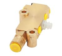 Alomejor Válvula Proporcional de Frenos Válvula Combinada Proporcional de Metal ABS Reemplazo Directo con Interruptor Correcto y Ajuste de Múltiples Puertos para Camionetas de 1978 a 1987 de Tamaño
