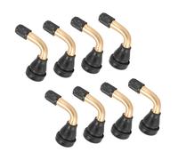 Alomejor Vástagos de Válvula de Neumático, Válvula sin Cámara de Aleación de Aluminio para Scooter Eléctrico con Diseño en ángulo de 60 Grados y Características a Prueba de Fugas para Varias