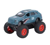 Alomejor Vehículo Todoterreno de Aleación de Juguete para Niños y Niñas, Coche de Alta Simulación con Rueda Grande con Luz y Sonido, Puertas Que Se Pueden Abrir, Regalo para Niños (Blue)