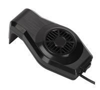 Alomejor Ventilador de Enfriamiento de Acuario Multifuncional, Silencioso, Montado en la Pared, Diseño de Conector USB para Enfriadores de Peceras, Adecuado para Espesor de Pared de Tanque ≤ 0,35