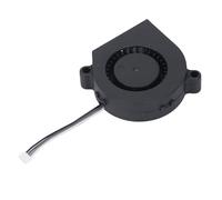 Alomejor Ventilador de Refrigeración 5015, Rodamiento de Bolas Doble de Alta Velocidad para Impresora 3D, 50x50x15mm, 24V
