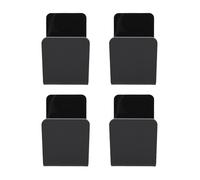 Alomejor Vitrina de de Acrílico Negro, Soporte de de Béisbol de Acrílico, Exhiba Sus Recuerdos Deportivos en Man Cave u Oficina