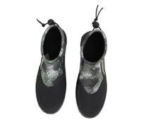 Alomejor Zapatos de Pesca en Roca, Botas de Pesca de Neopreno Antideslizantes, Zapatos Ligeros Profesionales de Acero para Vadear con Clavos para Hombres y Mujeres (Tamaño 12 (ID 21,4