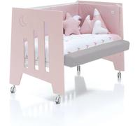 Alondra Cuna-cama de colecho (5en1) de 60x120 cm rosa