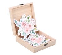 Alongen 50 tarjetas de predicción para bebés de doble cara mejoradas, consejos interactivos y deseos, caja de tarjetas, tarjeta de asesoramiento inolvidable para baby shower, para niños, niñas