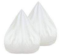 Alongen Funda interior para puf sin relleno, funda para asiento, sofá perezoso, con cremallera, fácil limpieza, funda de repuesto sin relleno (70 x 80 cm, 2 unidades)