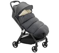 Aloskart Saco Silla Paseo Universal Invierno, Doble Espesamiento, Gris | Saco para Carrito Bebe Universal,Saco Silla Carrito Bebe para Saco Silla para Cochecito o Asiento de Bebé o Silla de Coche