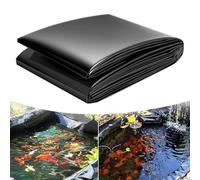 alouweekuky 3x4m Lona para Estanque, Revestimiento de Estanque 0.2 mm de Espesor, Pond Liner para Estanque Jardin Exterior Prefabricado, Estanque Tortugas, Fuentes
