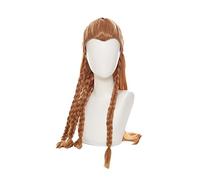 Aloy Cosplay Wig Game Genshin Impact Aloy Women Brown Braid Hair Wig Anime Cosplay Wigs Heat Resistant Synthetic Wigs Halloween
