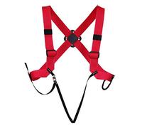 ALP DESIGN Bunny - Arnés Unisex para Adulto, Rojo/Negro, Uni