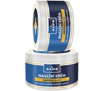 Alpa 2 unidades - Crema de masaje universal 500 ml (2 x 250 ml) - Producto para el cuidado del cuerpo - Unisex - deportistas, consumidores - adultos (uso general)