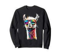 Alpaca con Gafas de Sol Llama Life Is Better with Alpaca Sudadera