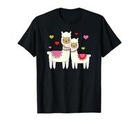 Alpaca Design For Girls Cute Little Sister and Big Sister Camiseta